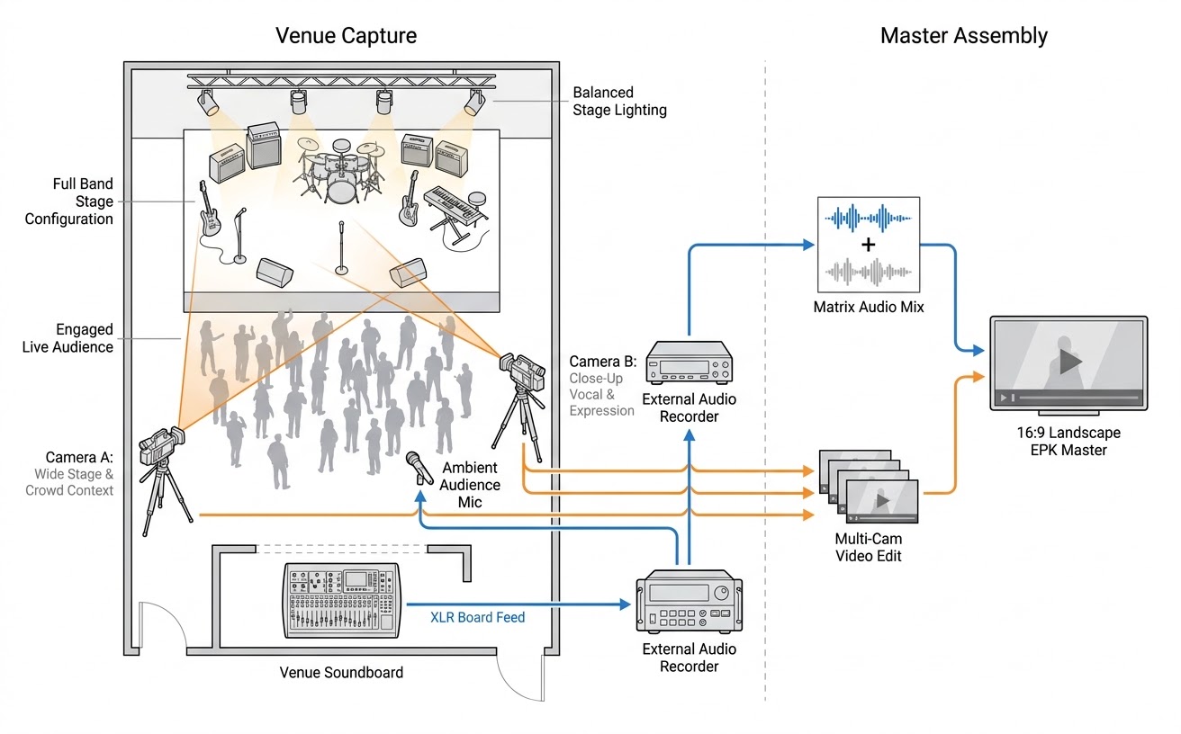 Live Music Venue Bookers' Video Submission Preferences: Technical, Operational, and Strategic Standards